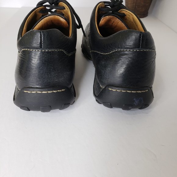Born Comfort & Casual Leather Black Oxford Size 9 - Picture 9 of 16
